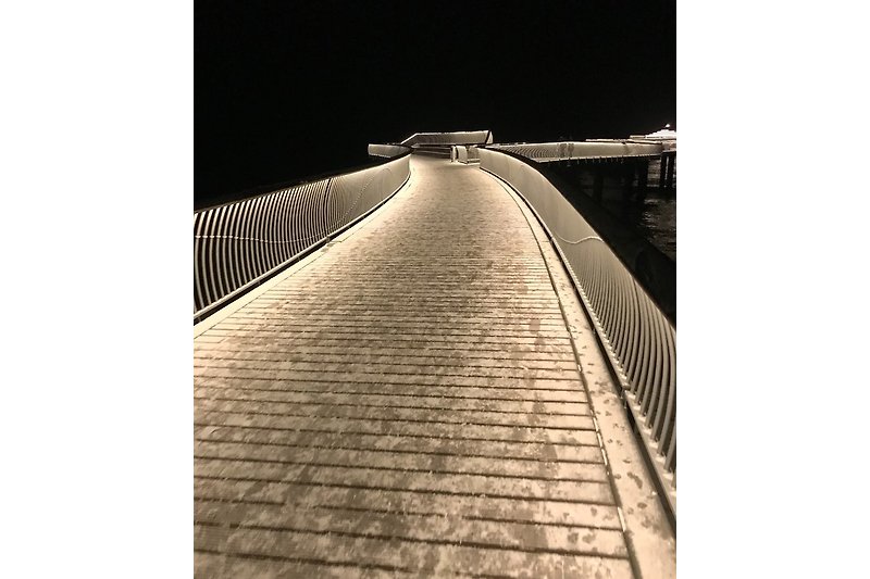 Seebrücke Nacht
