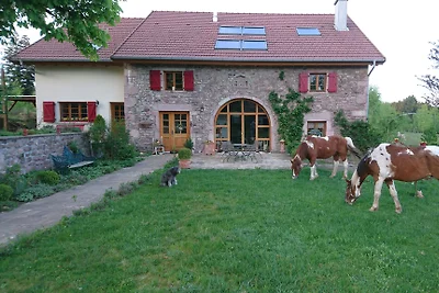 Camera doppia in casa di campagna con lago balneabile privato