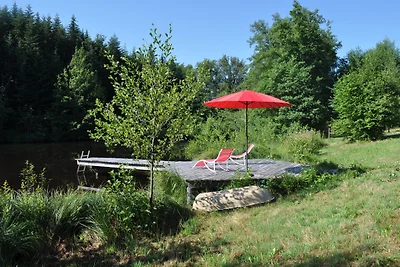 Zimmer Kirsche in Landhaus mit See