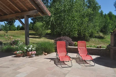 Camera doppia in casa di campagna con lago balneabile privato