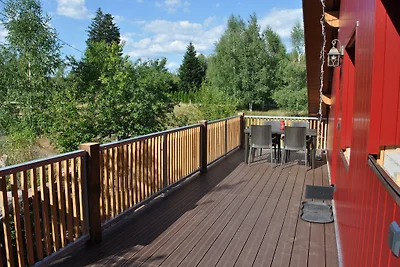 Appartement in Landhaus mit Badesee
