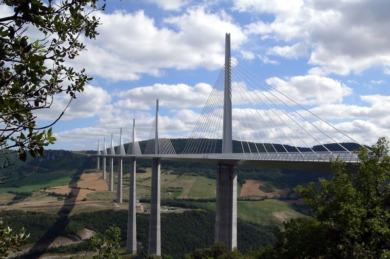 De viaduct van Millau