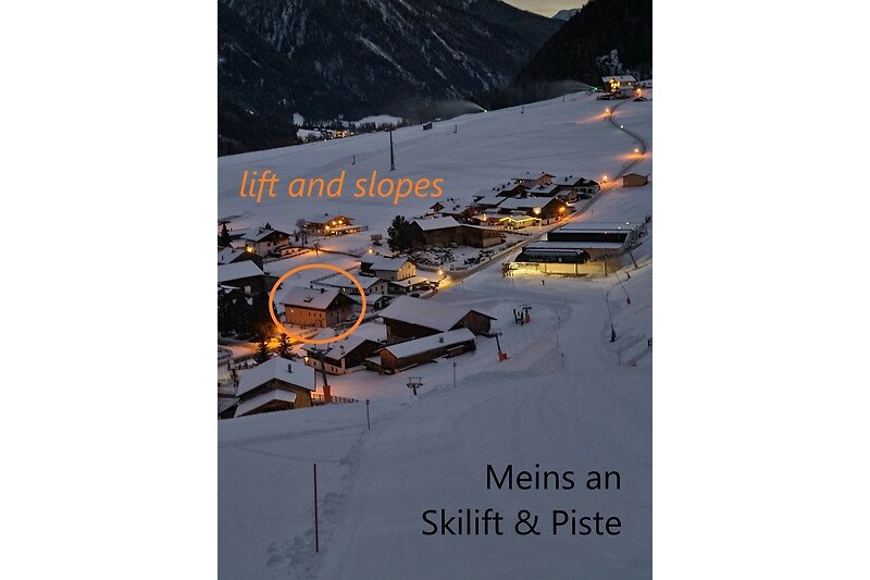 Ferienhaus Meins -  direkter Skilift- und Pistenzugang