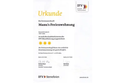 Manu's Ferienwohnung ***