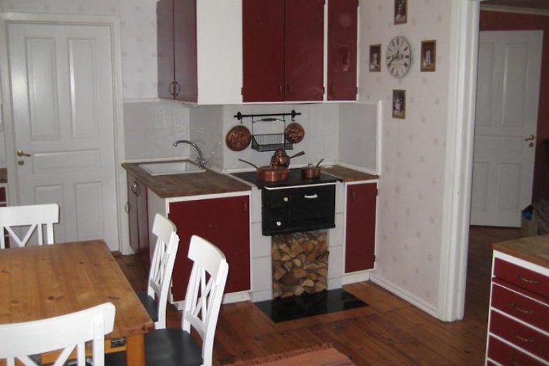 Kitchen with table