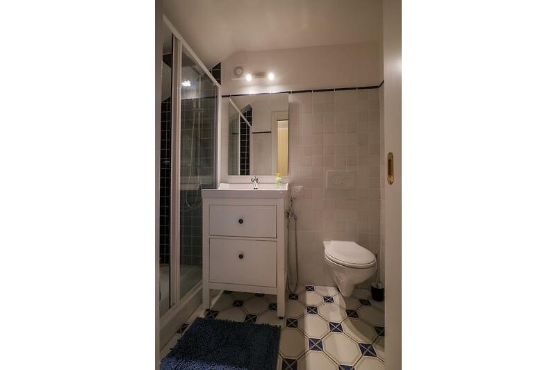 Badezimmer mit Dusche (Erdgeschoss)