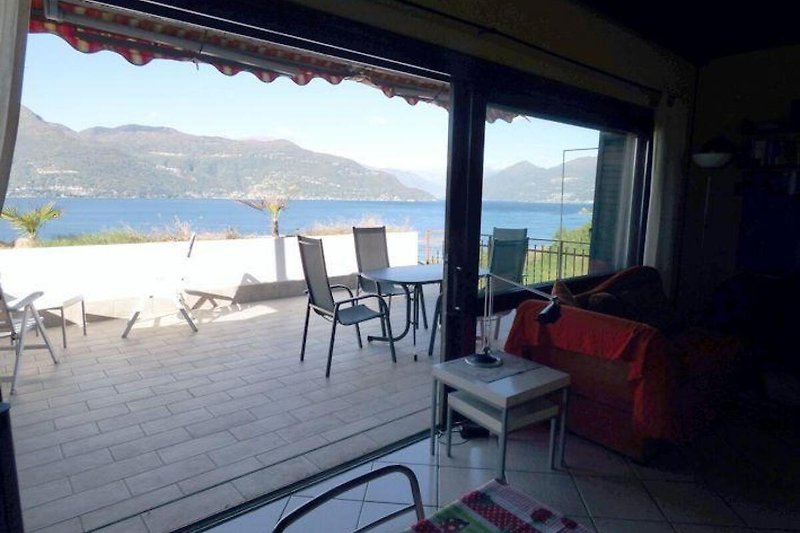 Ausgang auf die Terrasse