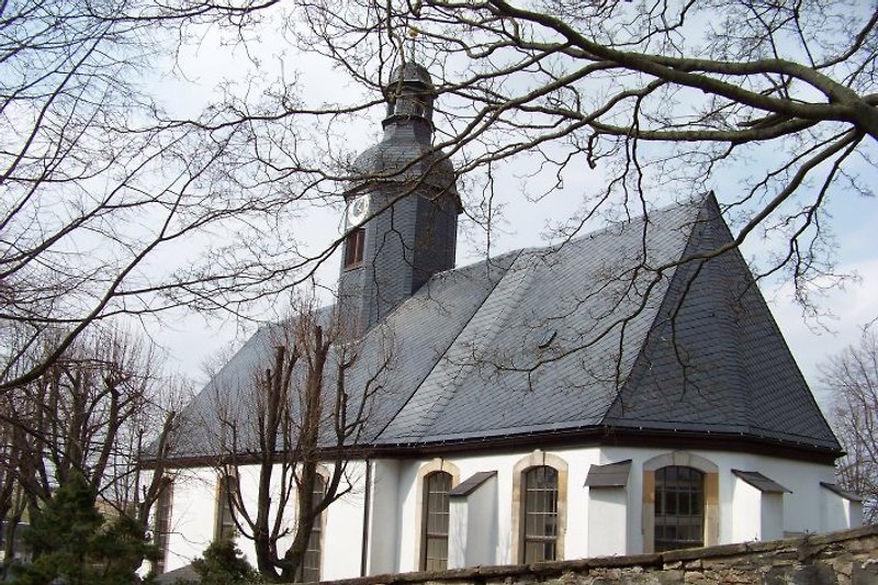 Dorfkirche zu Nassau mit Silbermannorgel