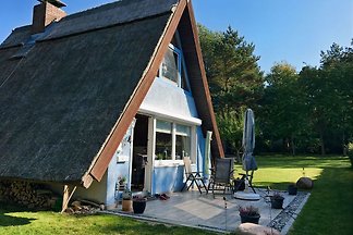 Finnhütte am Peenestrom