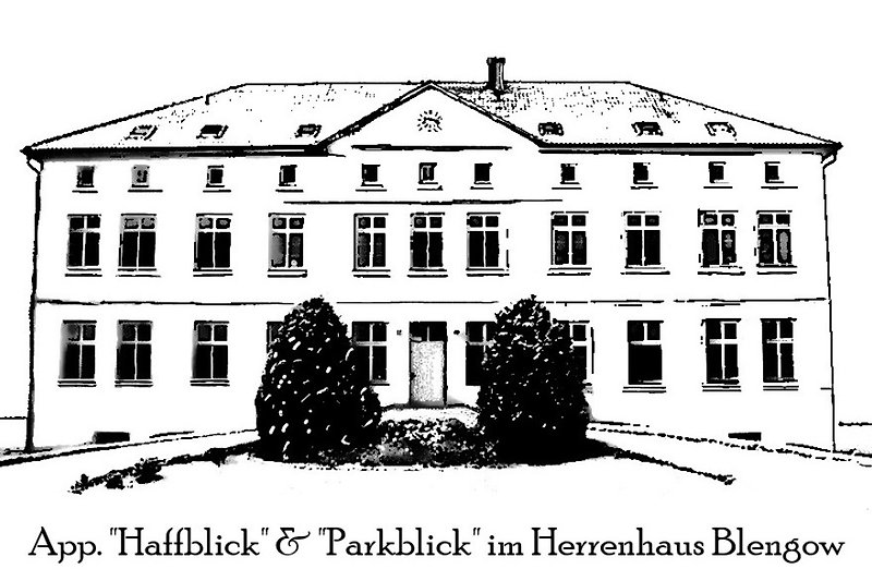 App. Haffblick  & Parkblick im Herrenhaus Blengow