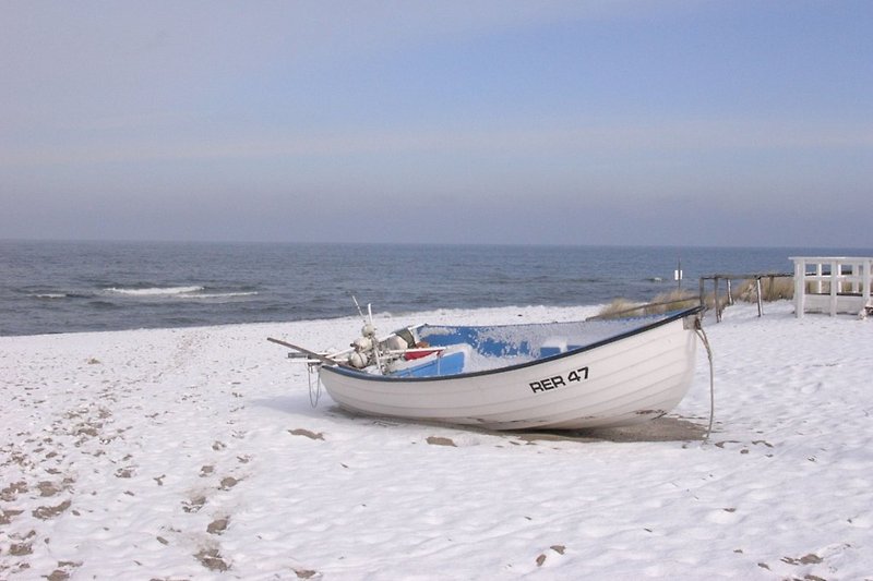 Winter aan de Oostzee in Rerik