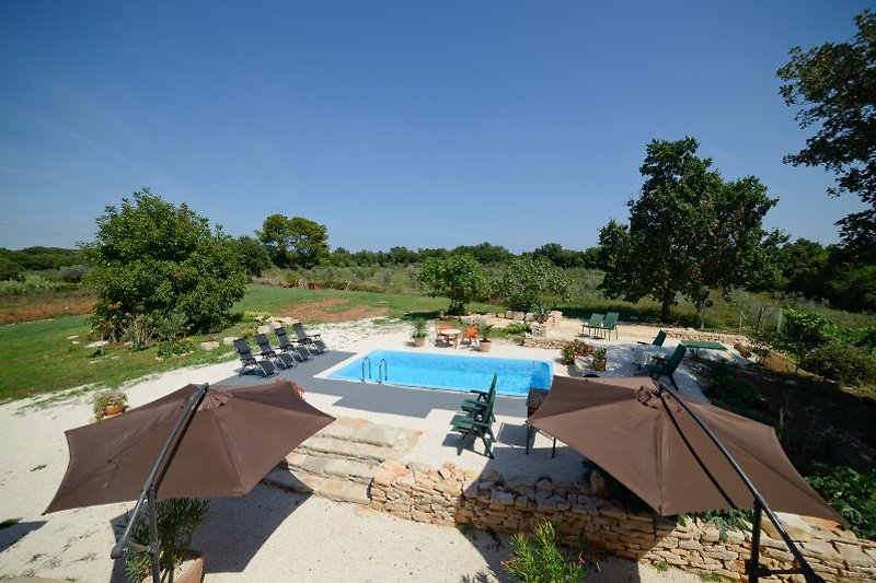 Villa Palera mit pool in Ližnjan - wiibuk.com