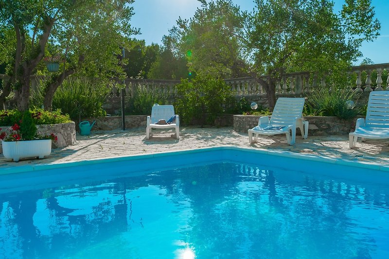 Villa Bibinje with pool in Dalmatia - wiibuk.com