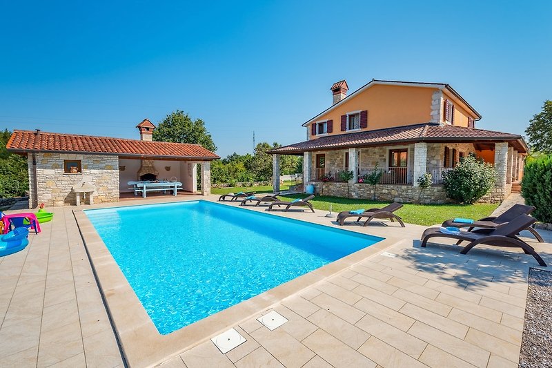 Schöne Vila Bacio mit privatem Pool _Wiibuk_villas