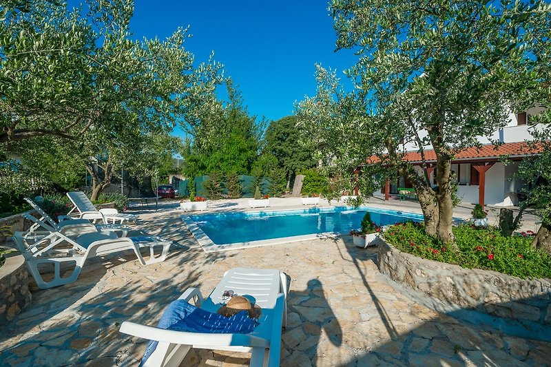Villa Bibinje con piscina in Dalmazia - wiibuk.com
