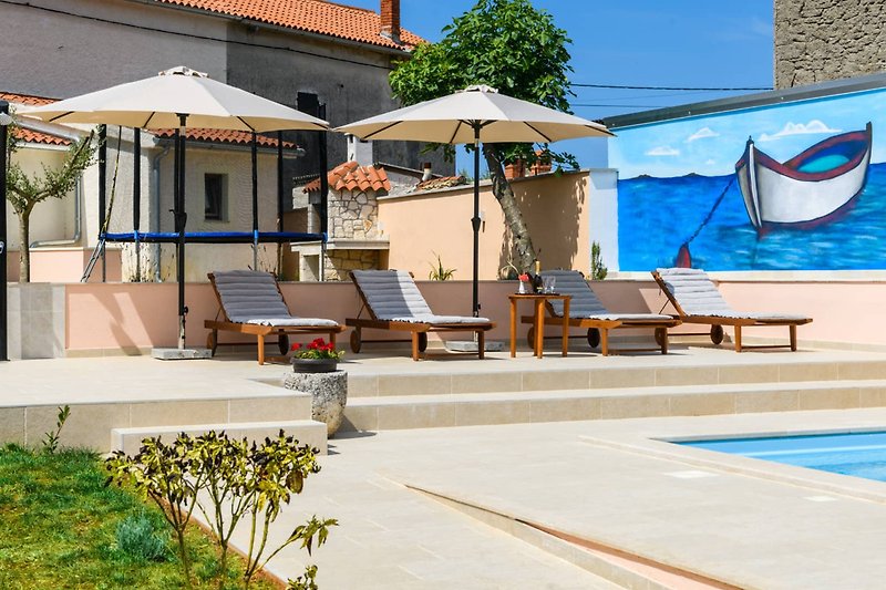 Villa Angela mit privatem Pool