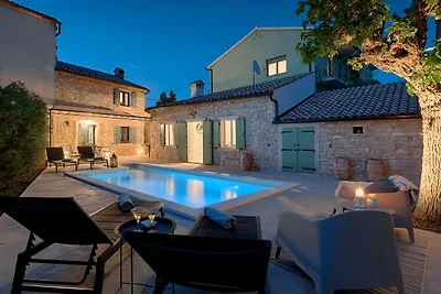 Luxury stone villa with pool