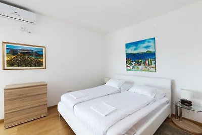 Beautiful villa Punat with sea view