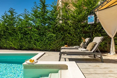 Luxury stone villa with pool