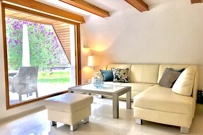 Finn cottage uitzicht op het meer