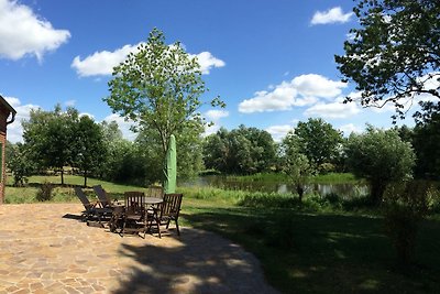 Elbferienhaus am See zonder bovenverdieping