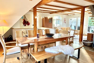 Rügenbrise Seeblick mit Steg & Boot