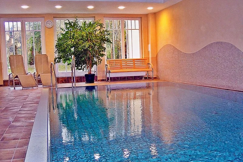 Hauseigenes Schwimmbad im Wellnessbereich (gratis!)