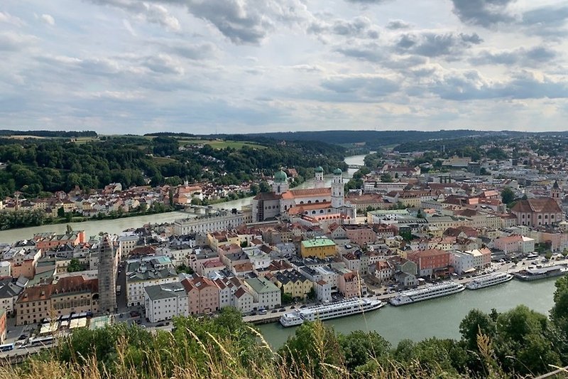 Passau-Blick vom Oberhaus