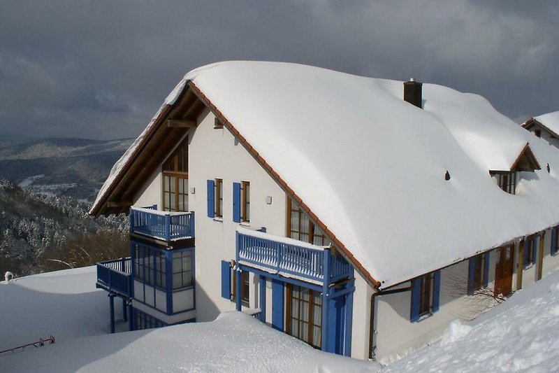 Haus /Häuser im Winter