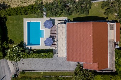 Split villa with pool