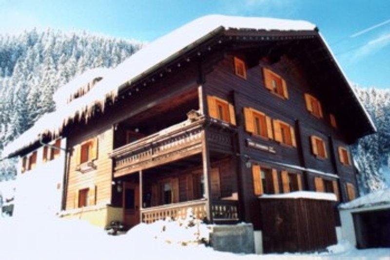 Unser Haus im Winter