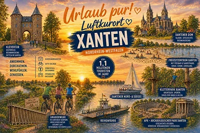 Vakantiehuis in het eilanddorp Xanten