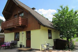 Ferienhaus mit Blick auf See
