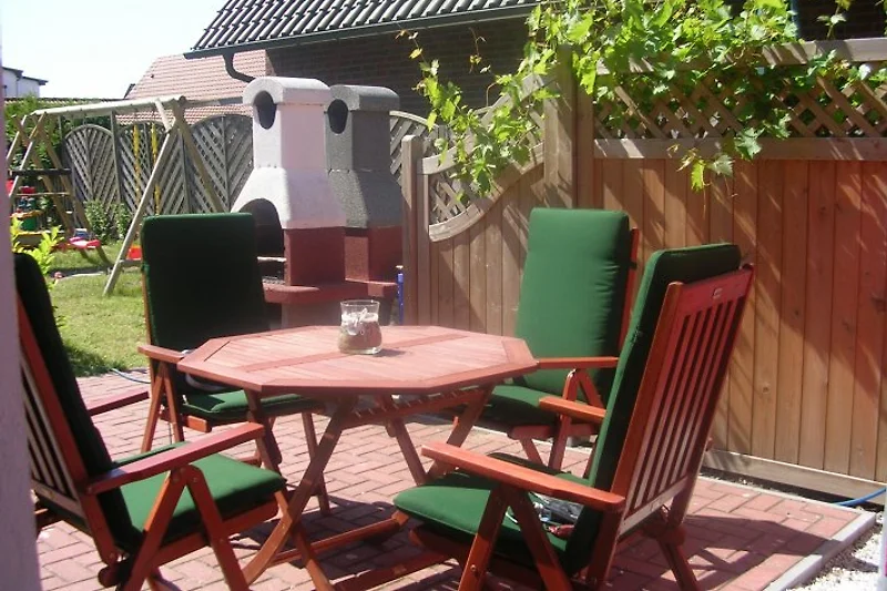 Terras met barbecuehaard8. Afbeelding