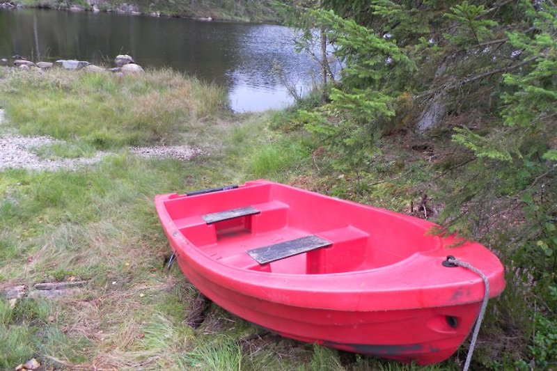 Boot am Svingsjön