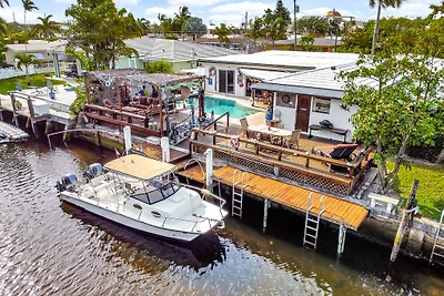 Florida H2O Grundstück, Boot & Pool