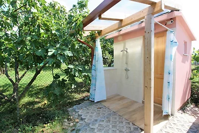 Öko-Ferienhaus 30 m vom Strand