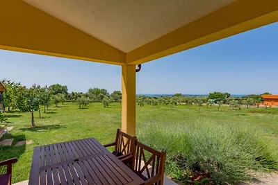 Sommerferienhaus mit Meerblick