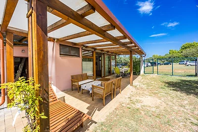 Öko-Ferienhaus 30 m vom Strand