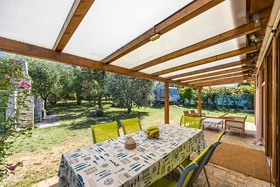 Öko-Ferienhaus 30 m vom Strand