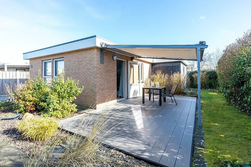 Das gemütliche Ferienhaus mit sonnigem Garten