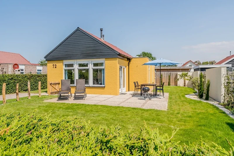 De mooie, nieuw ingerichte bungalow