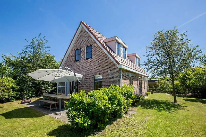 Het prachtige vakantiehuis met 1100m2 tuin