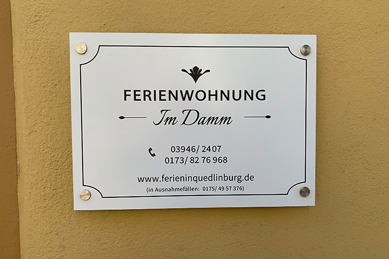 Ferienwohnung im Damm - Hausansicht -