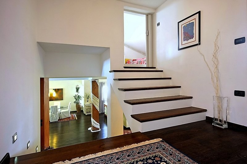 Treppe zum Kinderzimmer