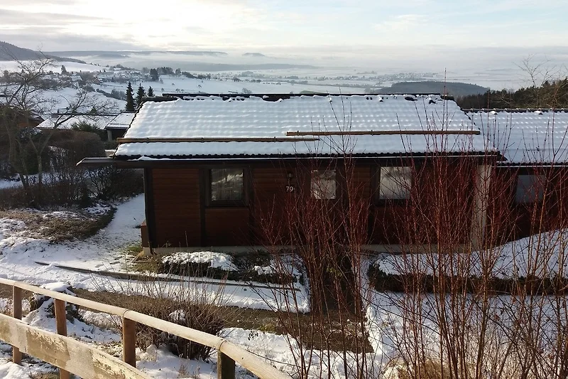 Villa Leni im Schnee