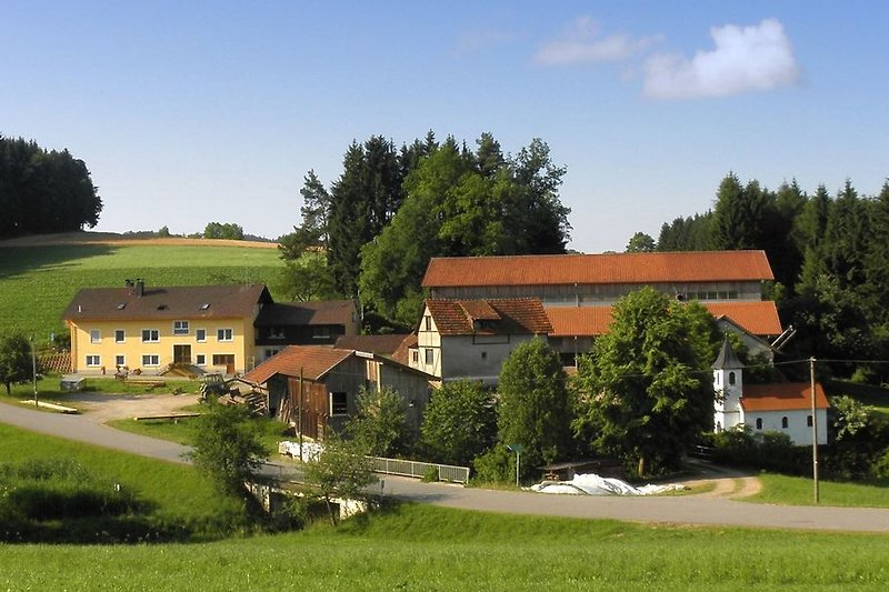 Ansicht vom Gruppenferienhaus für Familien und Gruppenurlaub im Bayerischen Wald