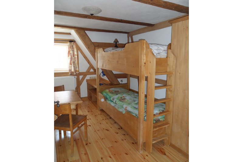 Schlafzimmer 3 mit Doppelstockbett