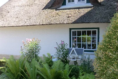 Romantica casa di canne, sauna, W-Lan