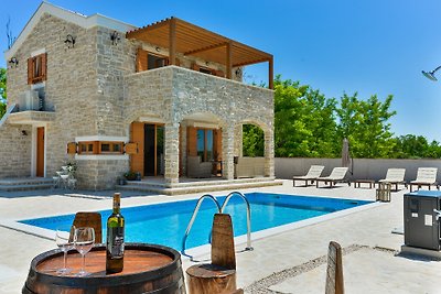 Beautiful Villa Ledina, in Dalmatia, with a...